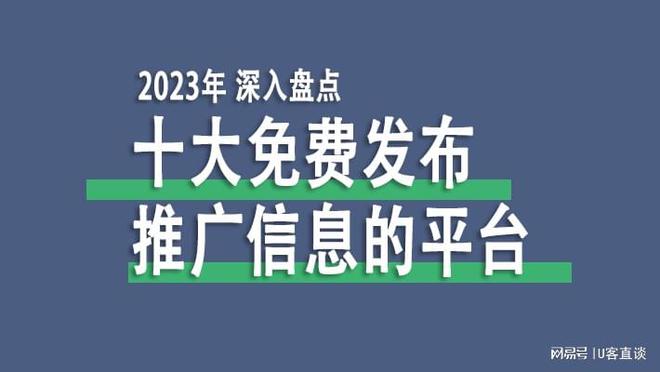 网站推广网络项目推广平台2023年最深入